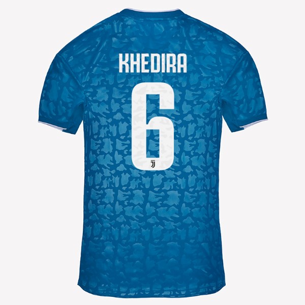 Maillot Football Juventus NO.6 Khedira Third 2019-20 Bleu